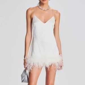 Retrofete Susana Feather Dress